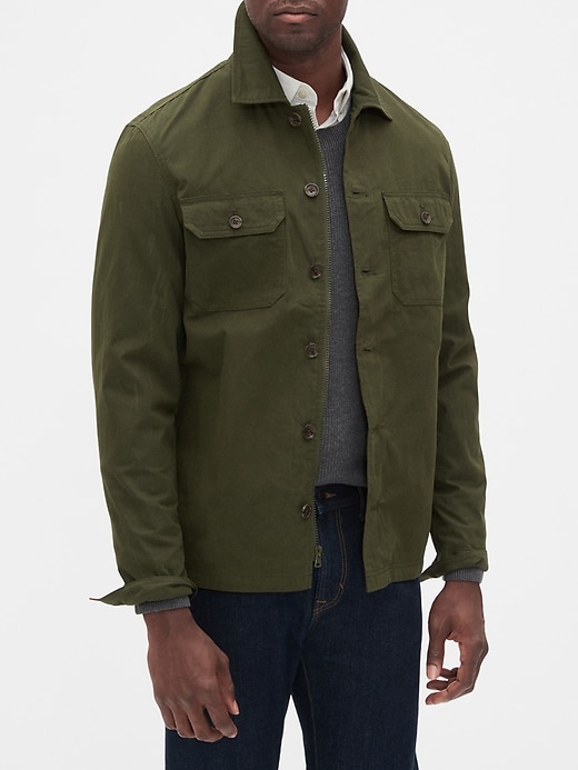 Waxed Field Jacket | Banana Republic Factory