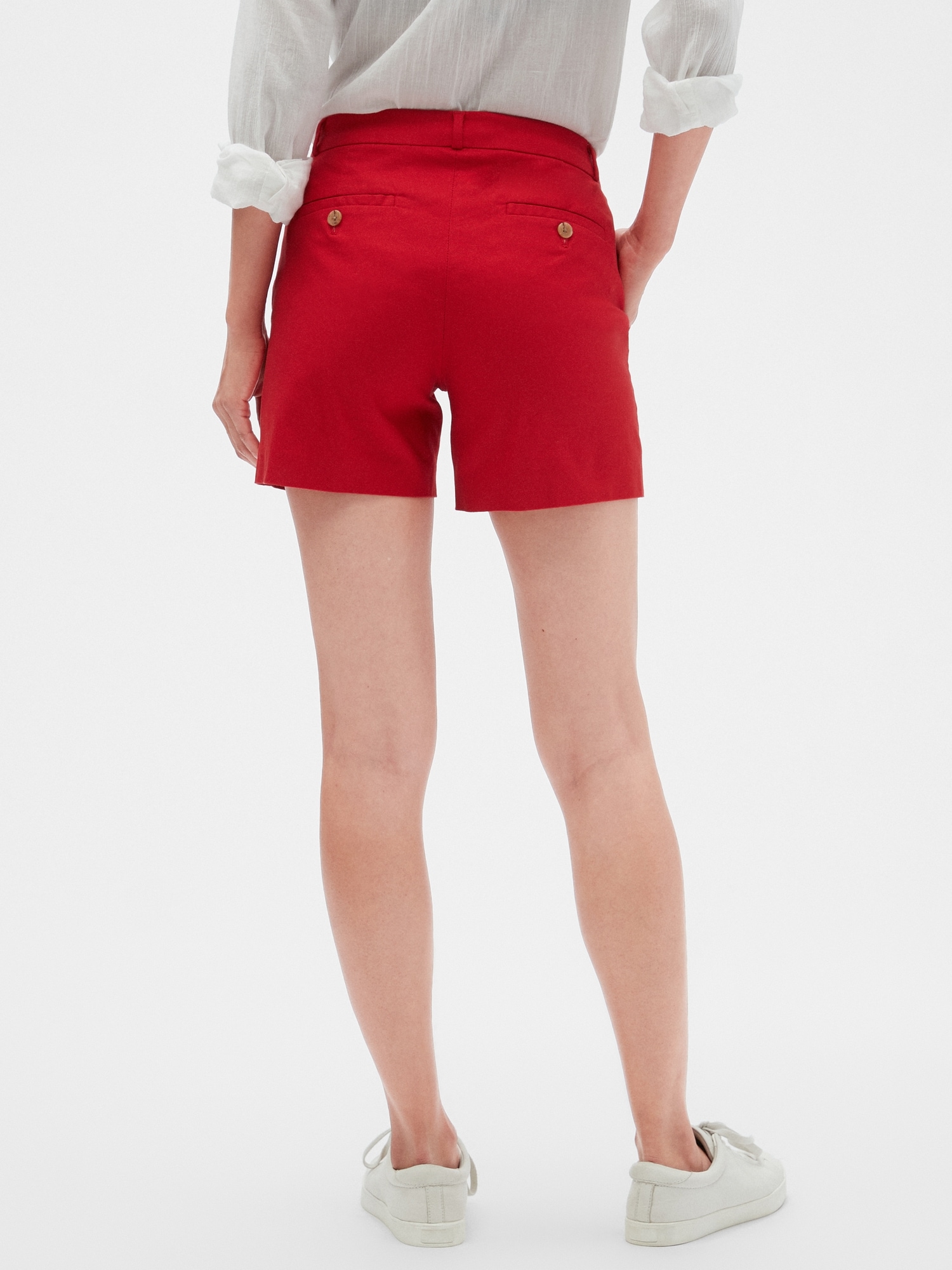 Tailored Pique Shorts - 5 inch inseam