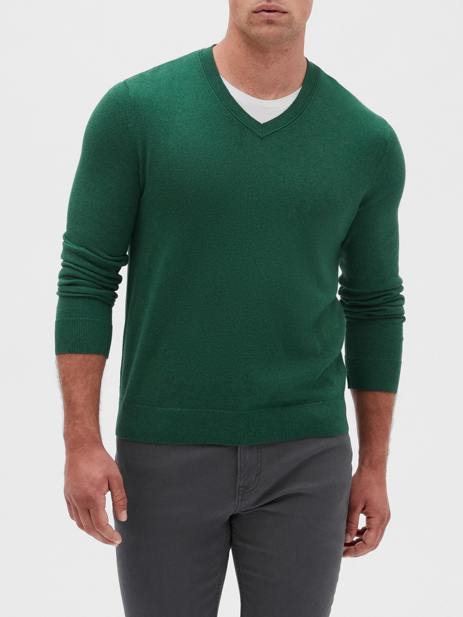 Premium Luxe V-Neck Sweater