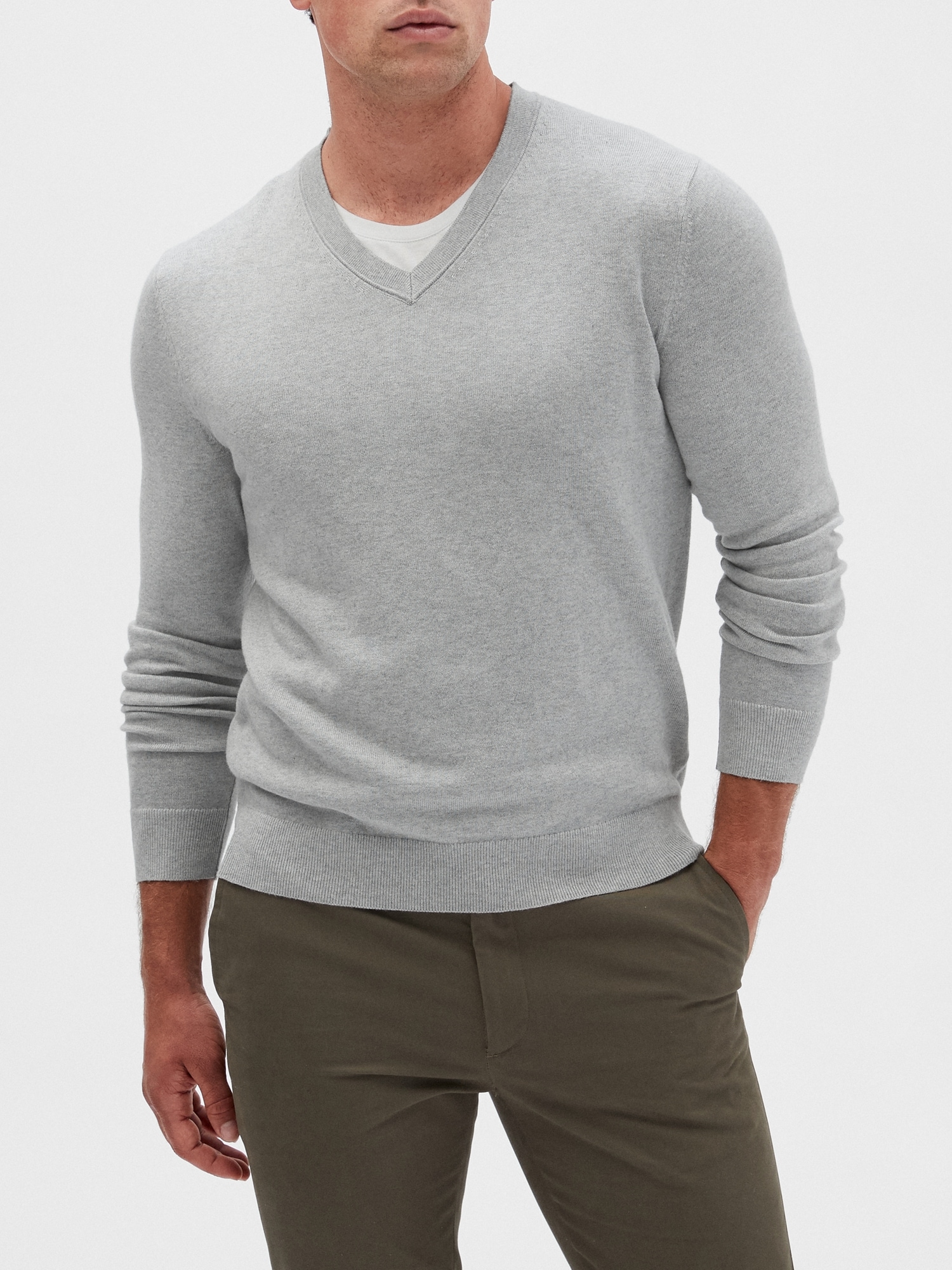 Luxe V Neck Sweater