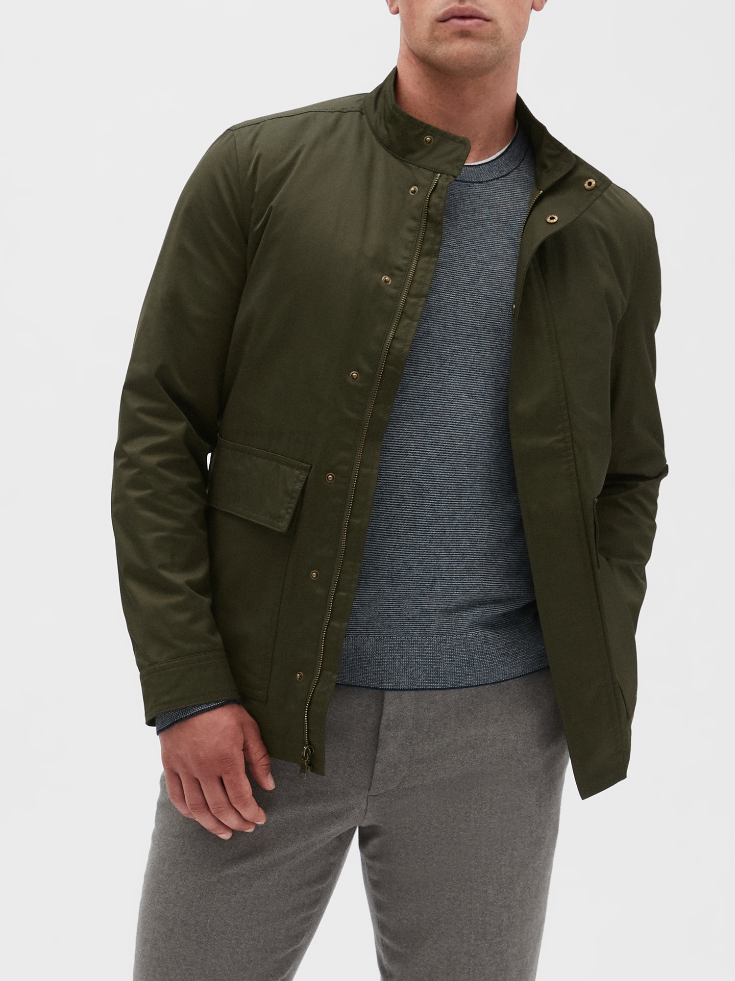 Water-Resistant Travel Jacket | Banana Republic Factory