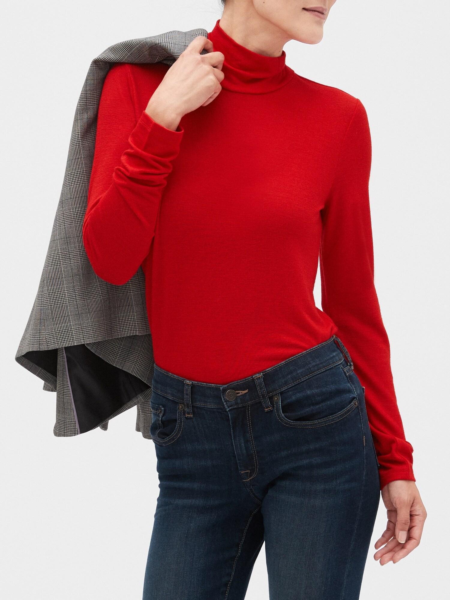 LuxeSpun Turtleneck Banana Republic Factory