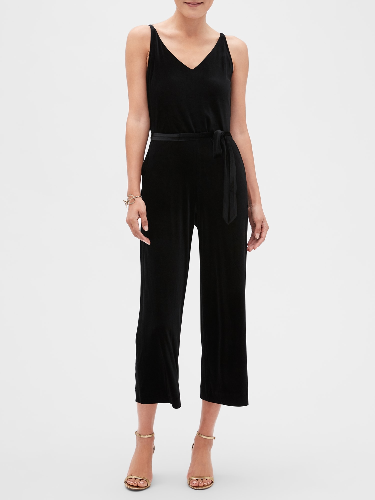 Velvet cheap jumpsuit petite