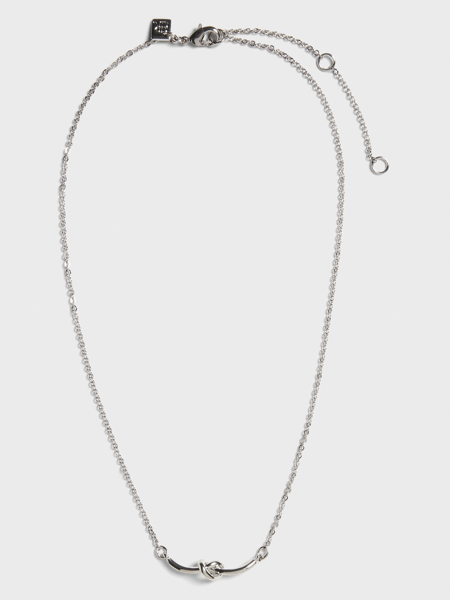 Knot Charm Necklace Banana Republic Factory