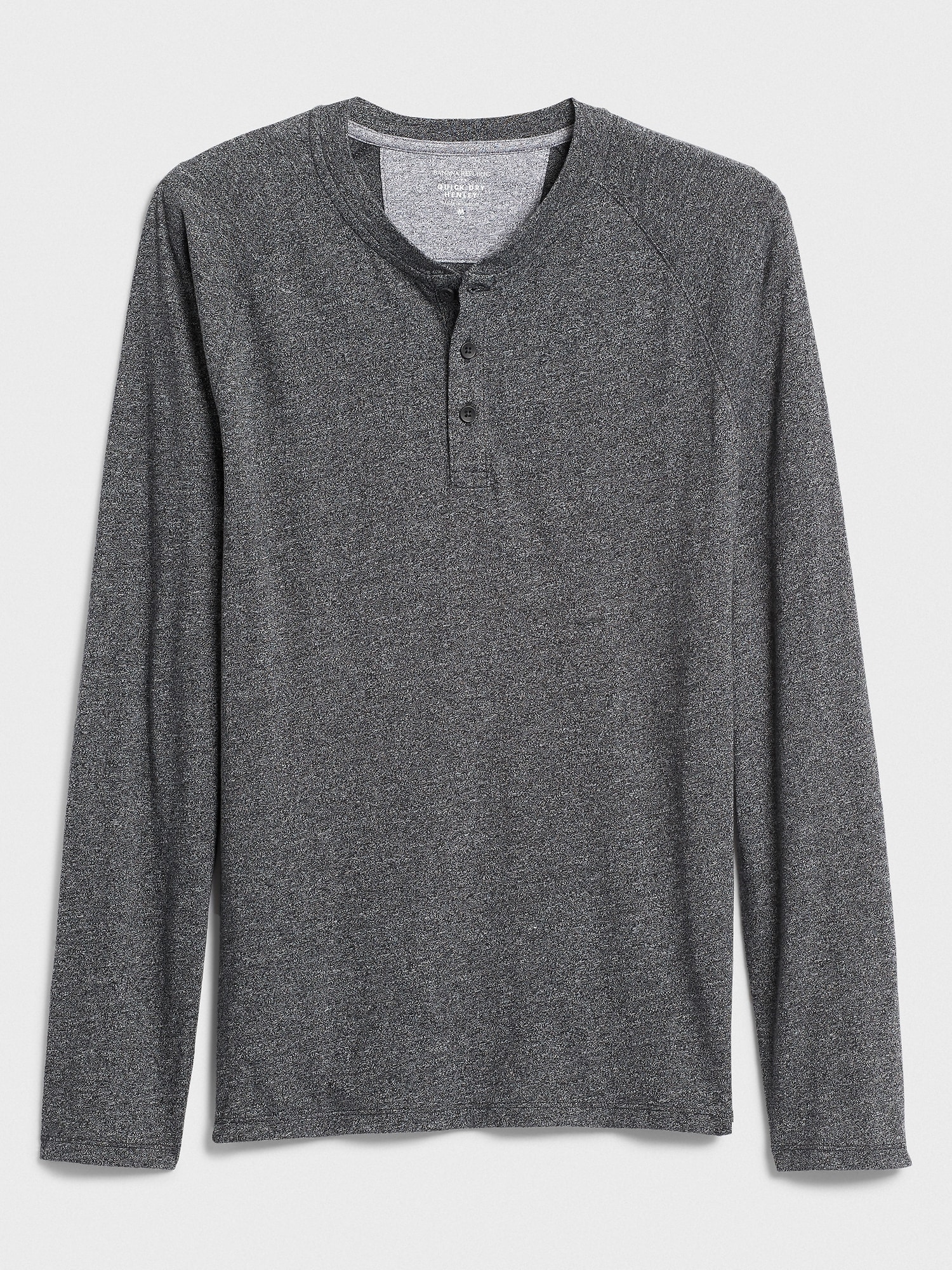 Quick Dry Long-Sleeve Henley