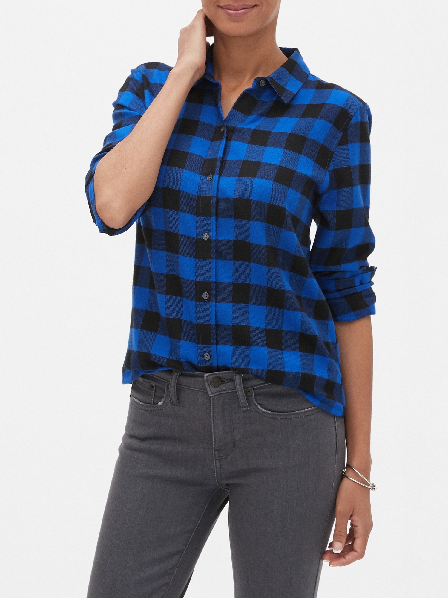 luxe flannel banana republic