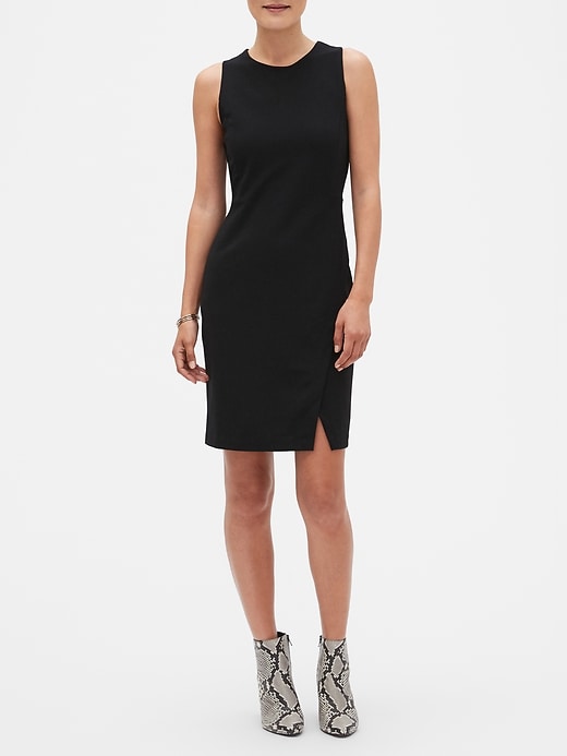 wrap sheath dress