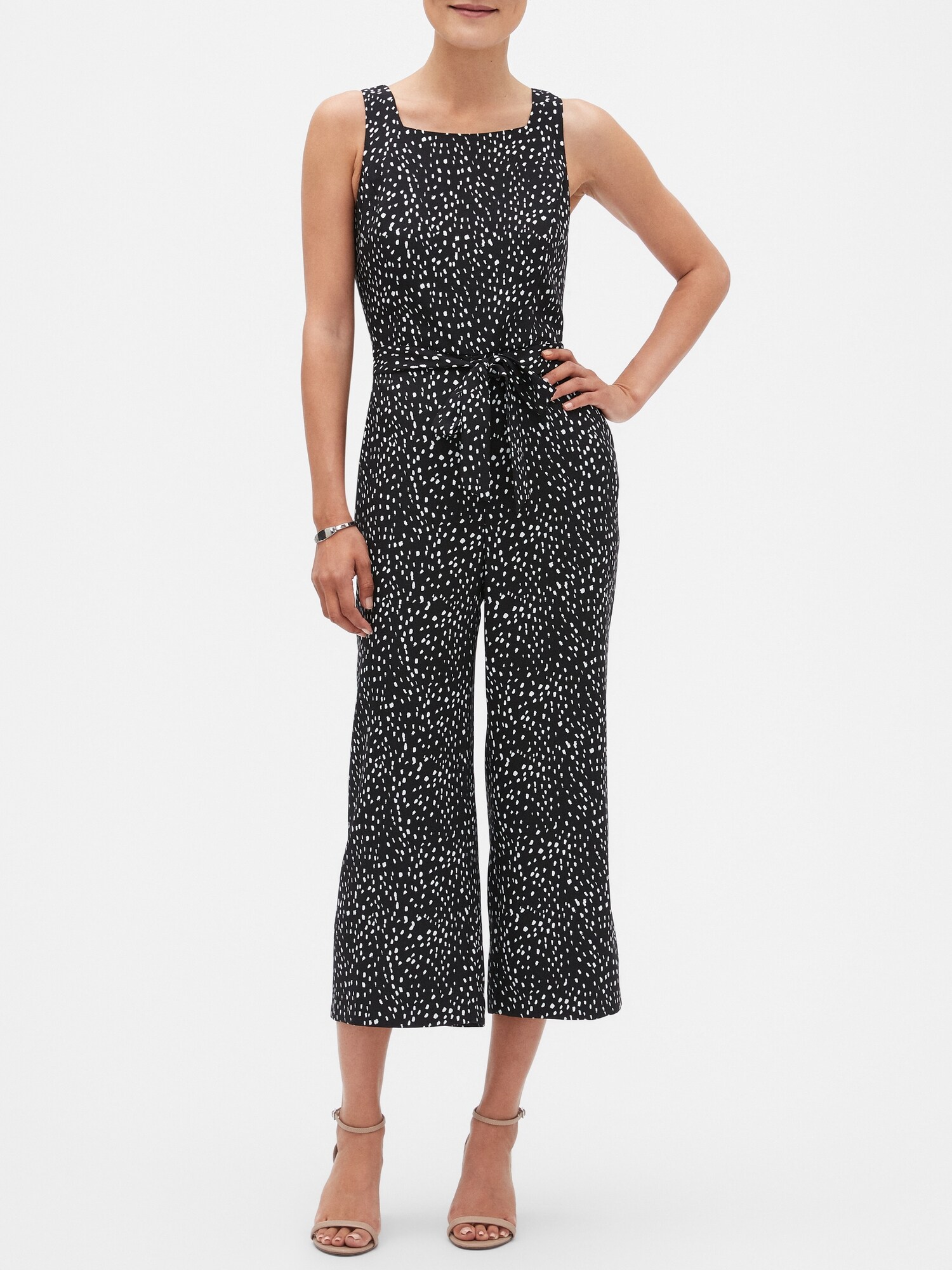 banana republic factory black jumpsuit