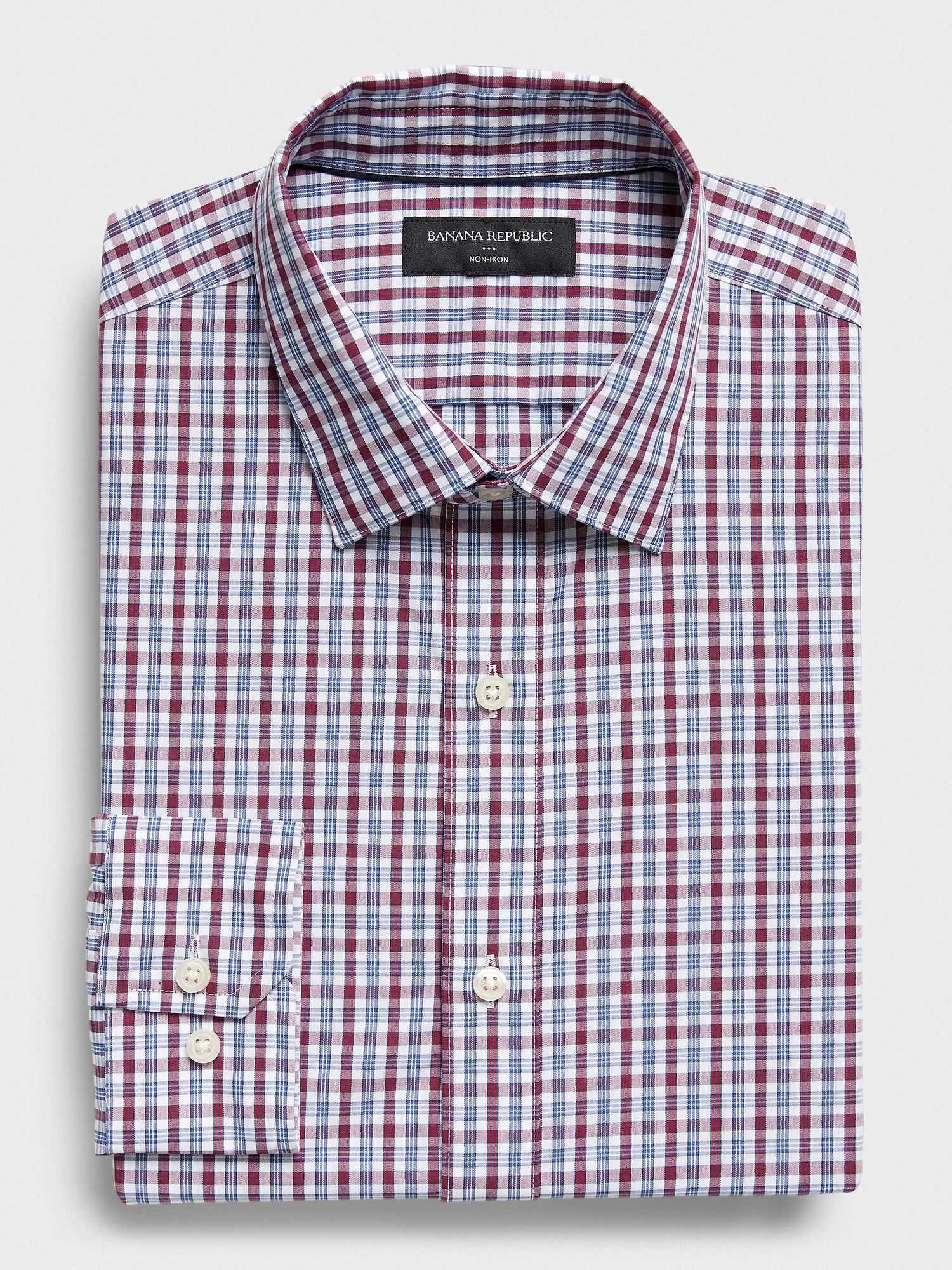 Standard-Fit Non-Iron Yarn-Dye Shirt