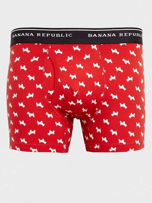 Scottie Dog Print Boxer Briefs Banana Republic Factory