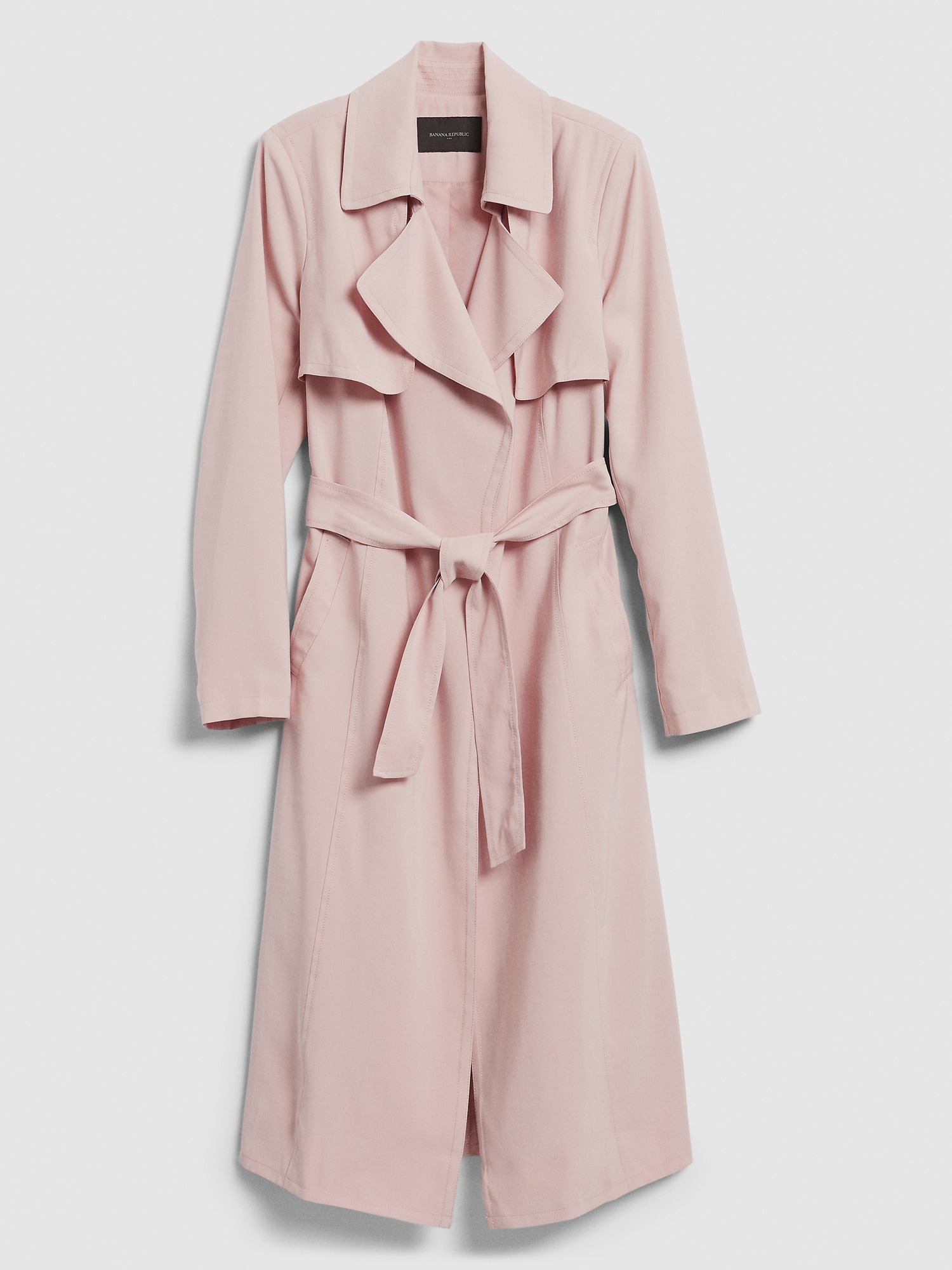 Long Soft Trench Coat