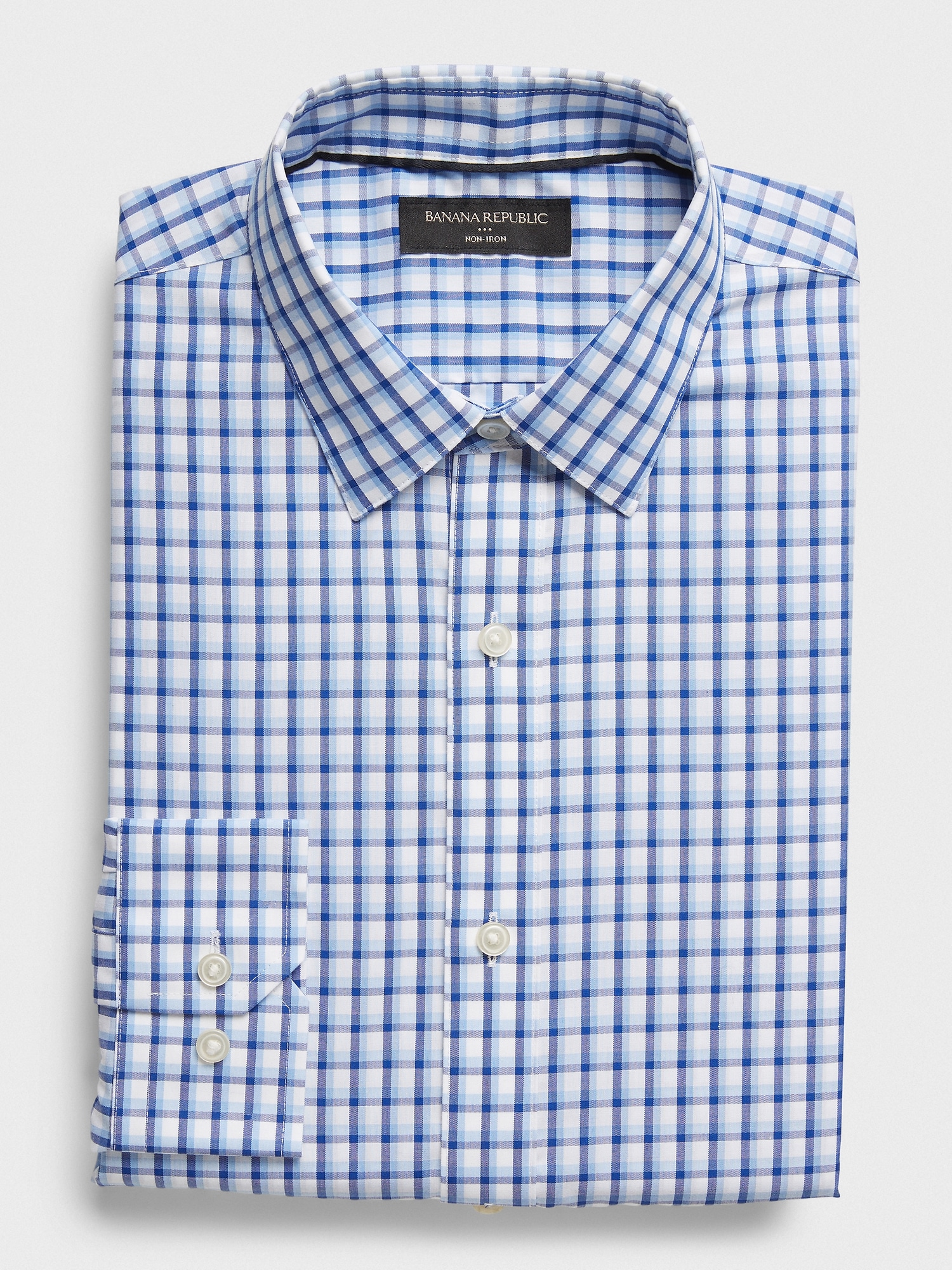 non iron tailored fit shirts