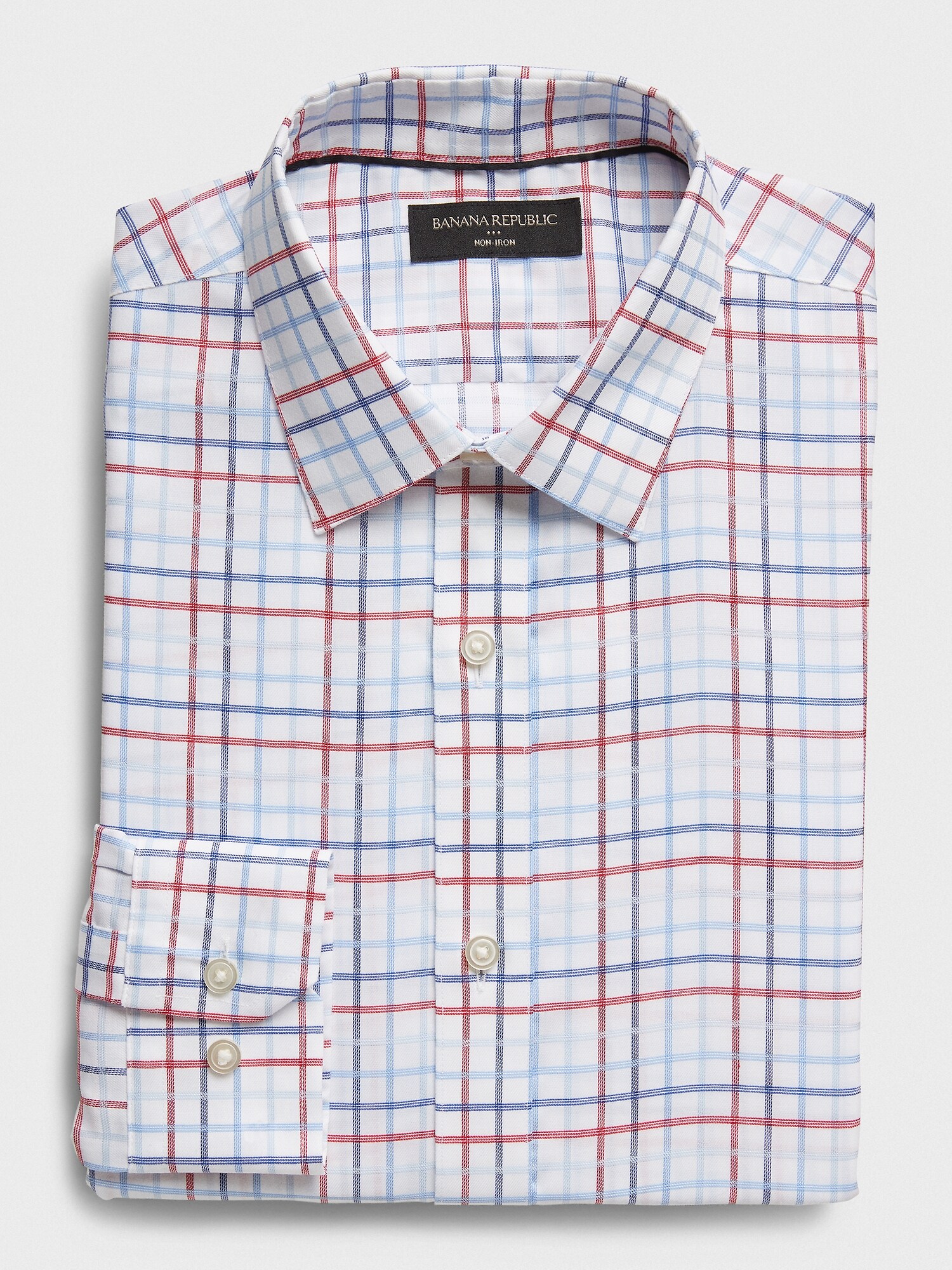 banana republic non iron tailored slim fit shirt