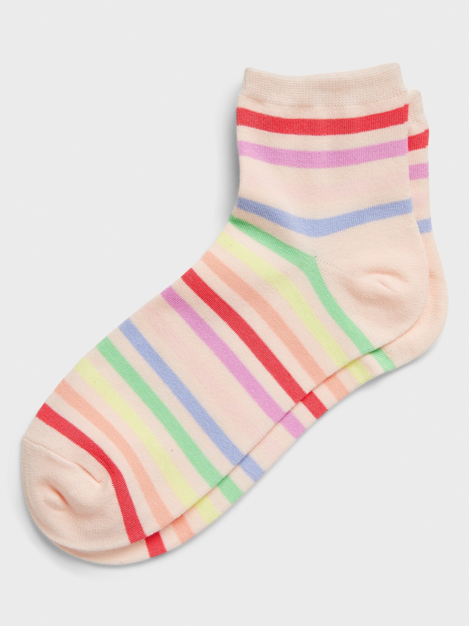 Rainbow Ankle Socks Banana Republic Factory