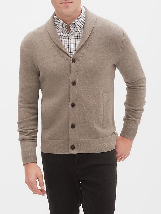 banana republic shawl collar sweater