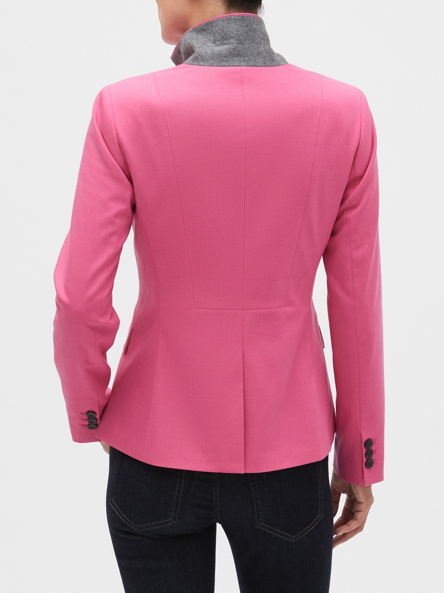 Petite Washable Cutaway Blazer | Banana Republic Factory | Blazer