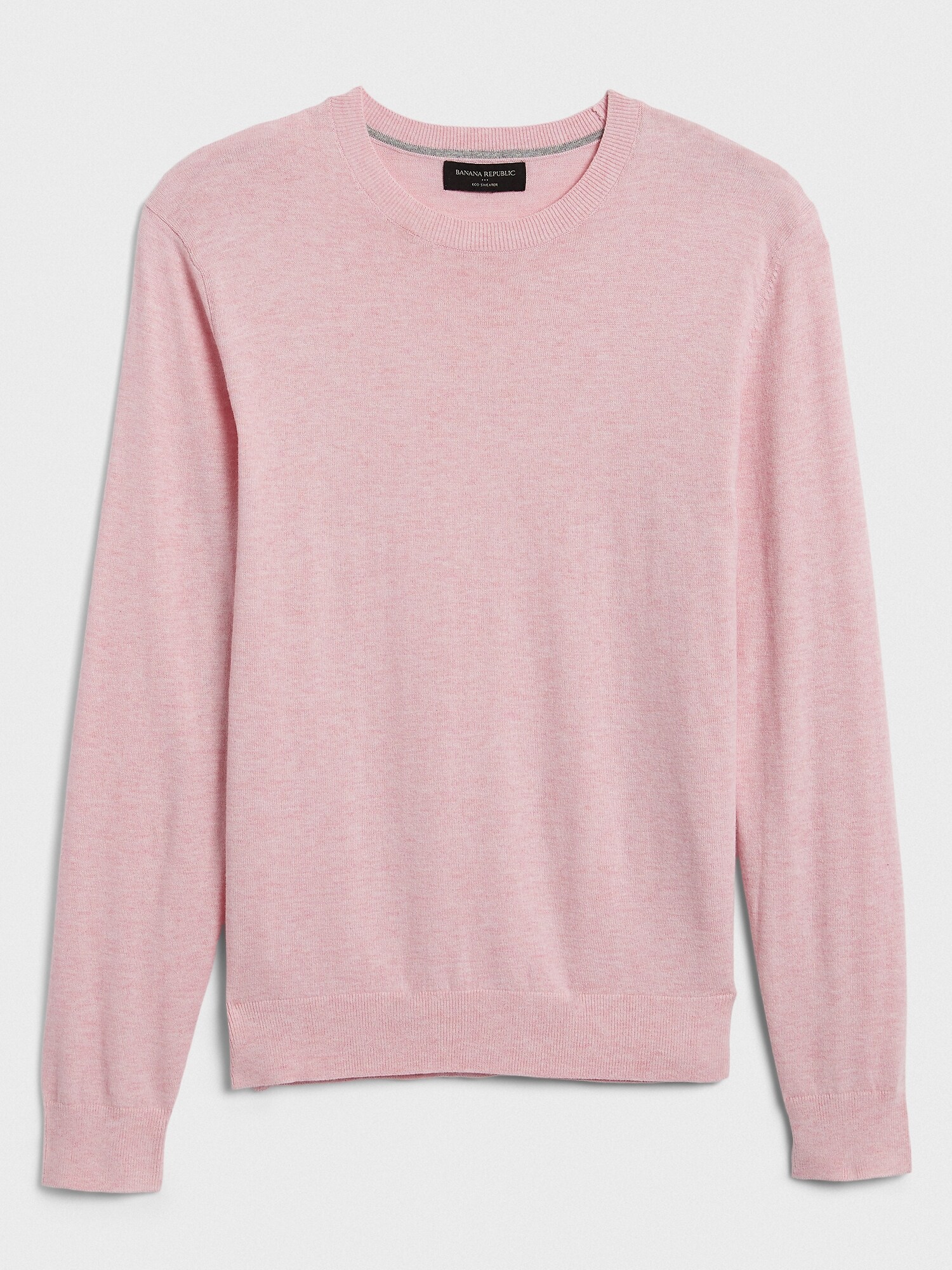 crew neck pink sweater