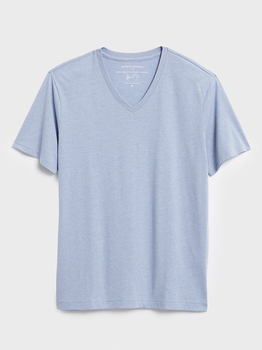 banana republic premium wash tee v neck
