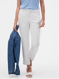 banana republic avery striped pants