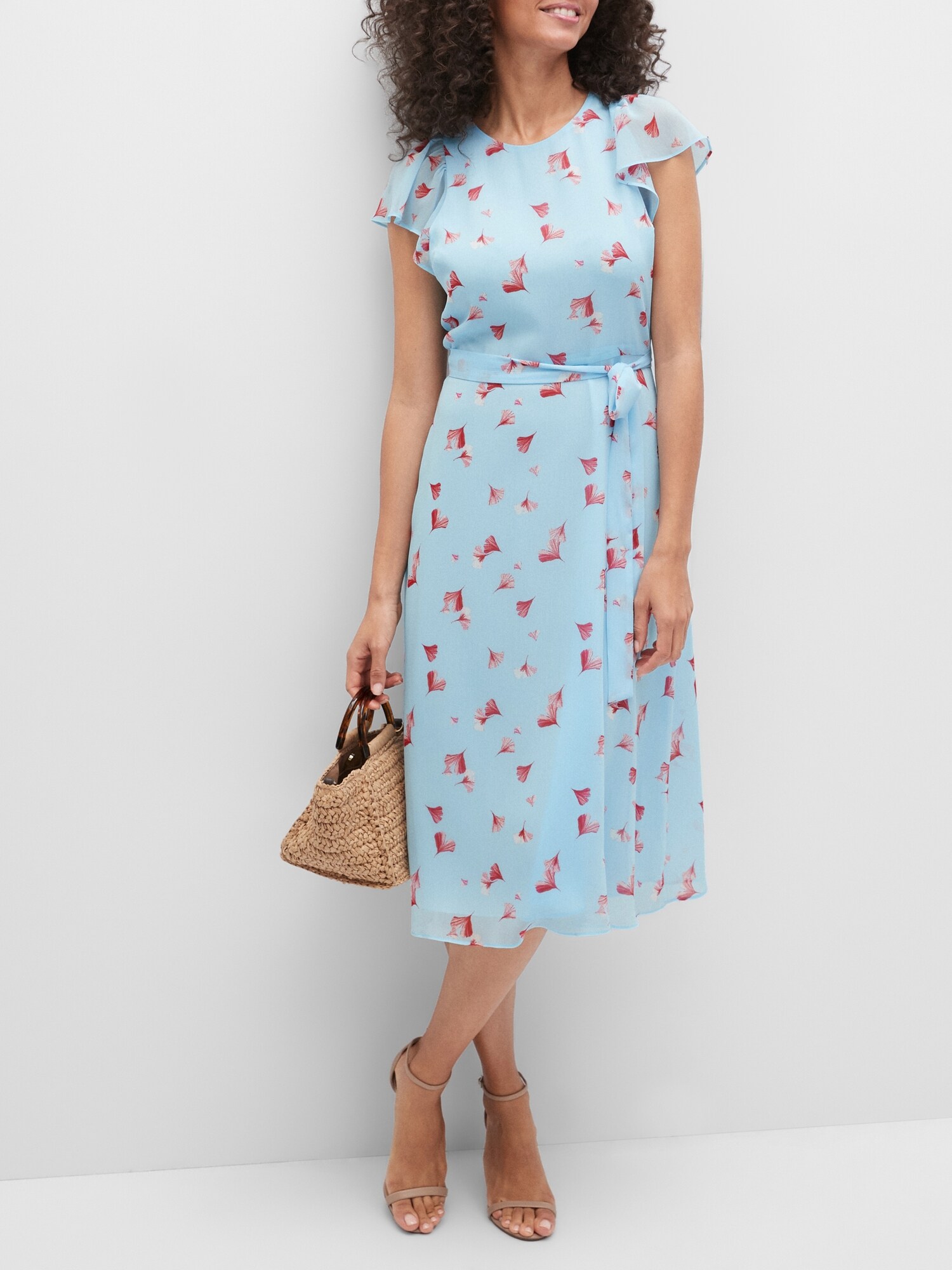 banana republic midi dress