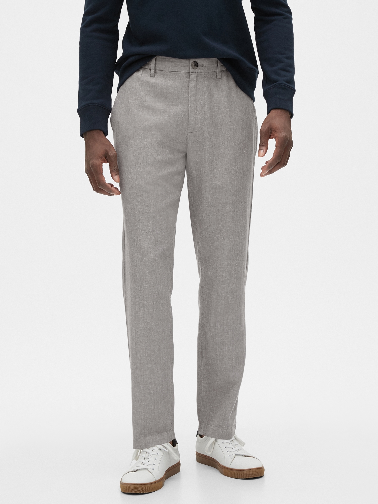 gap factory linen pants