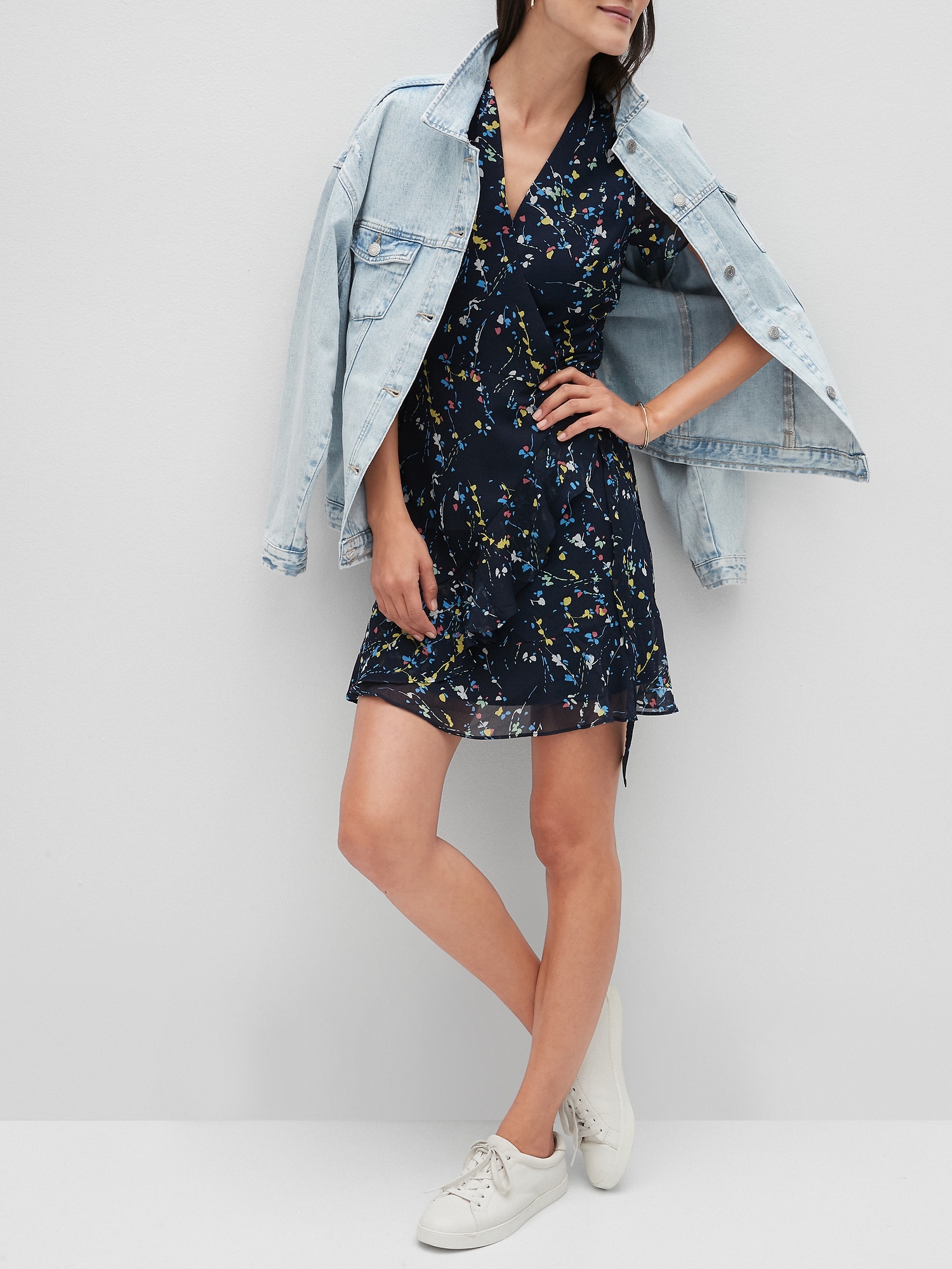 banana republic wrap dress