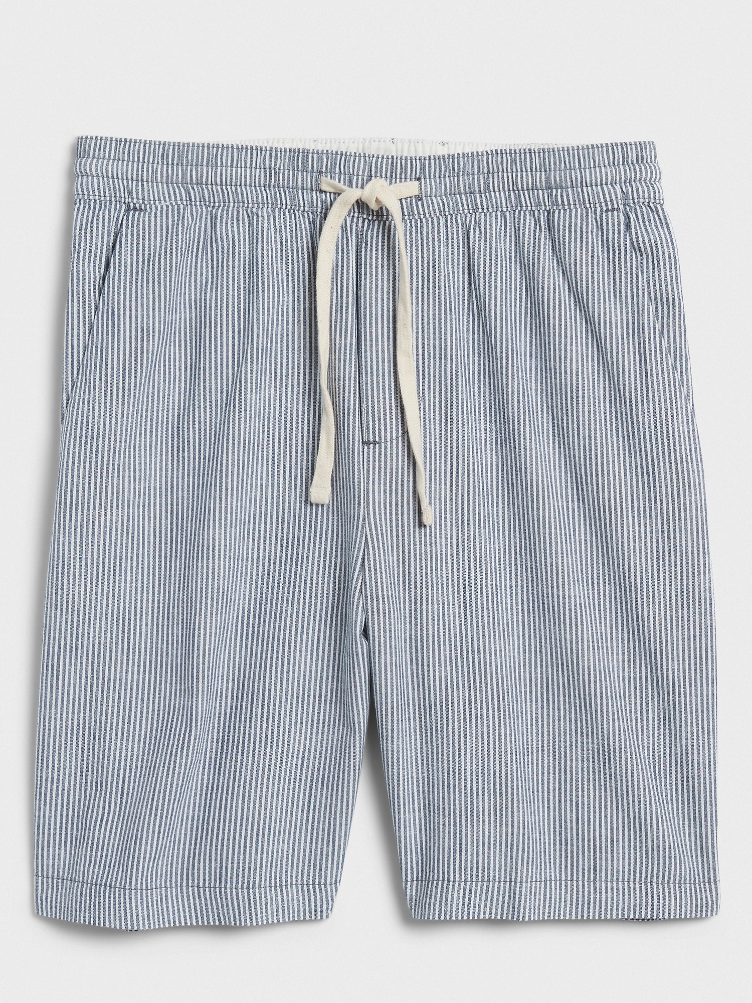 9" Striped Deck Shorts