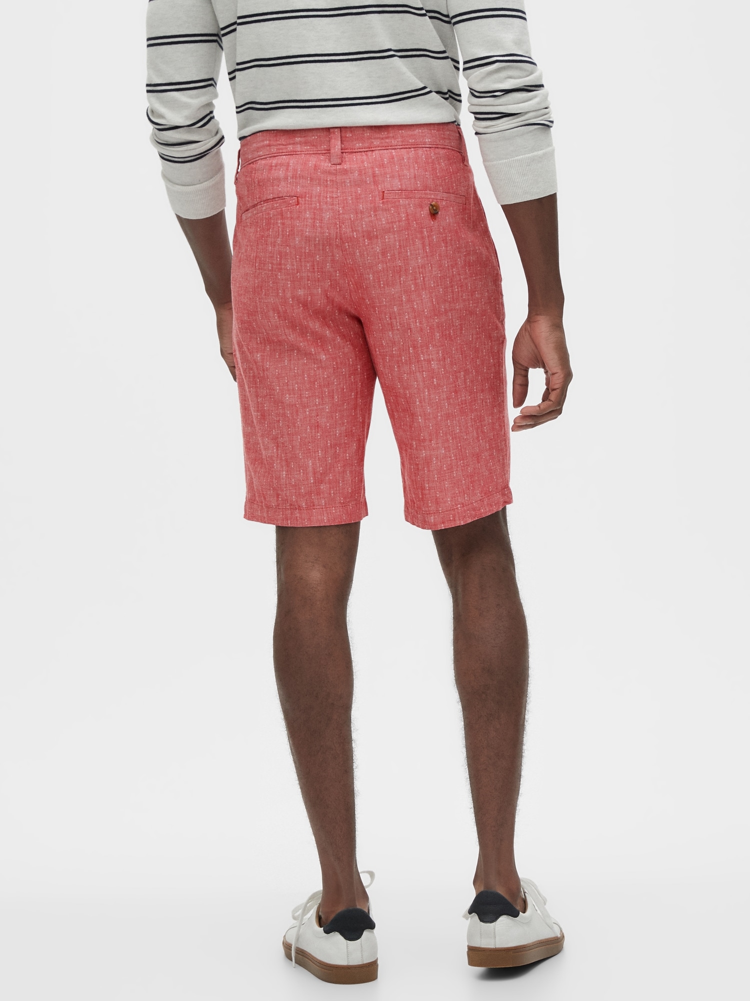 11" Emerson Red Print Shorts