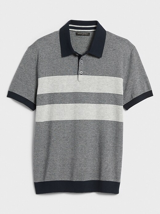 banana republic sweater polo