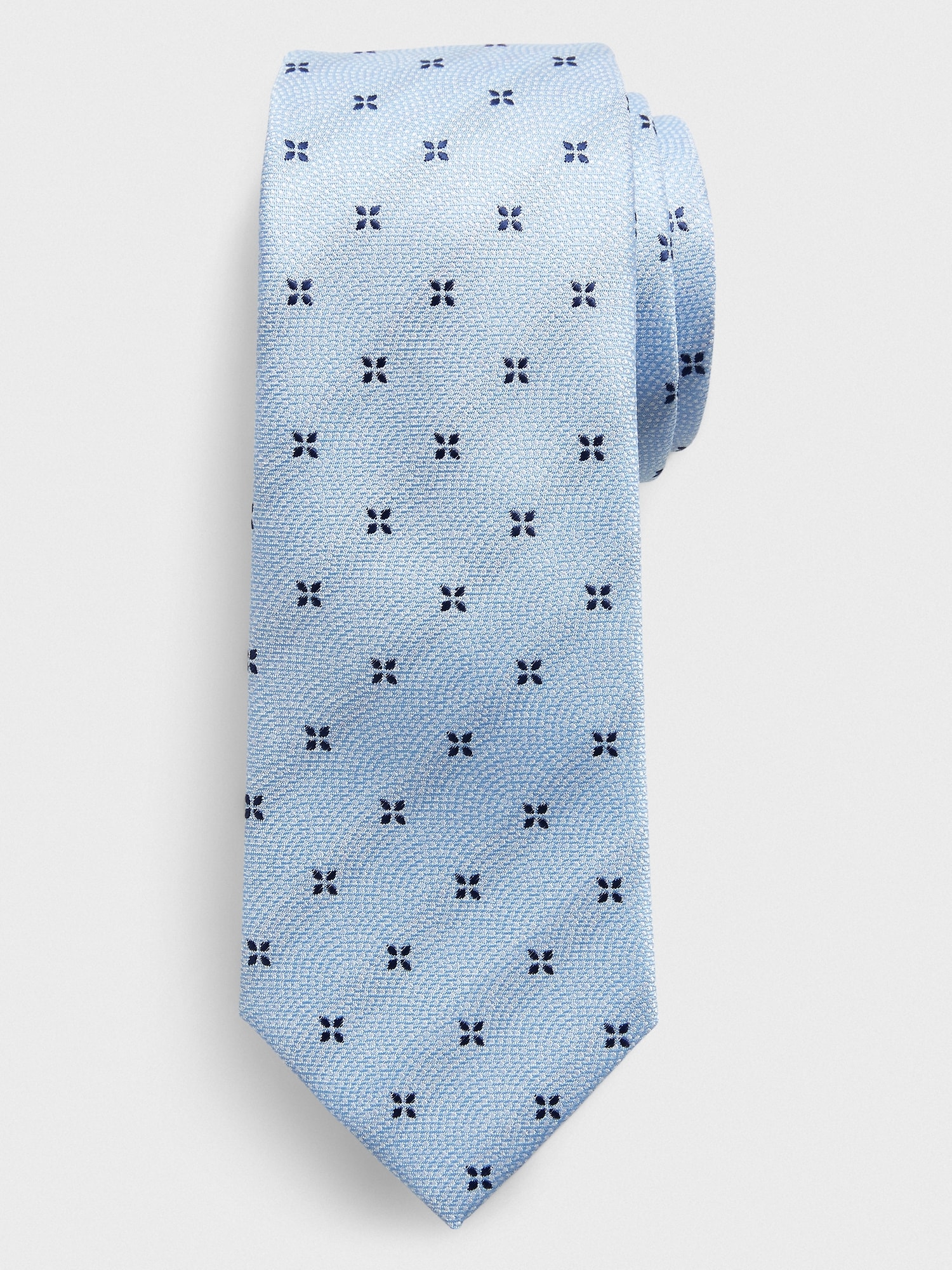 Foulard Squares Blue Cornflower Tie | Banana Republic Factory