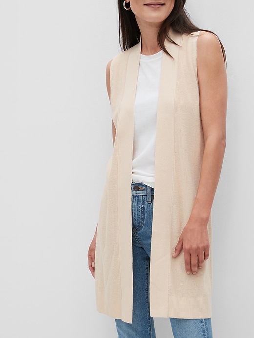 Washable Forever Vest Banana Republic Factory