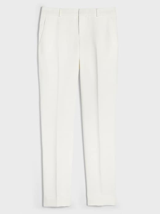 Washable Ryan Classic White Slim Suit Pant | Banana Republic Factory