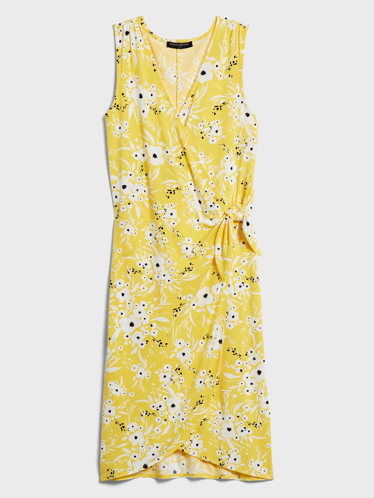 banana republic factory wrap dress