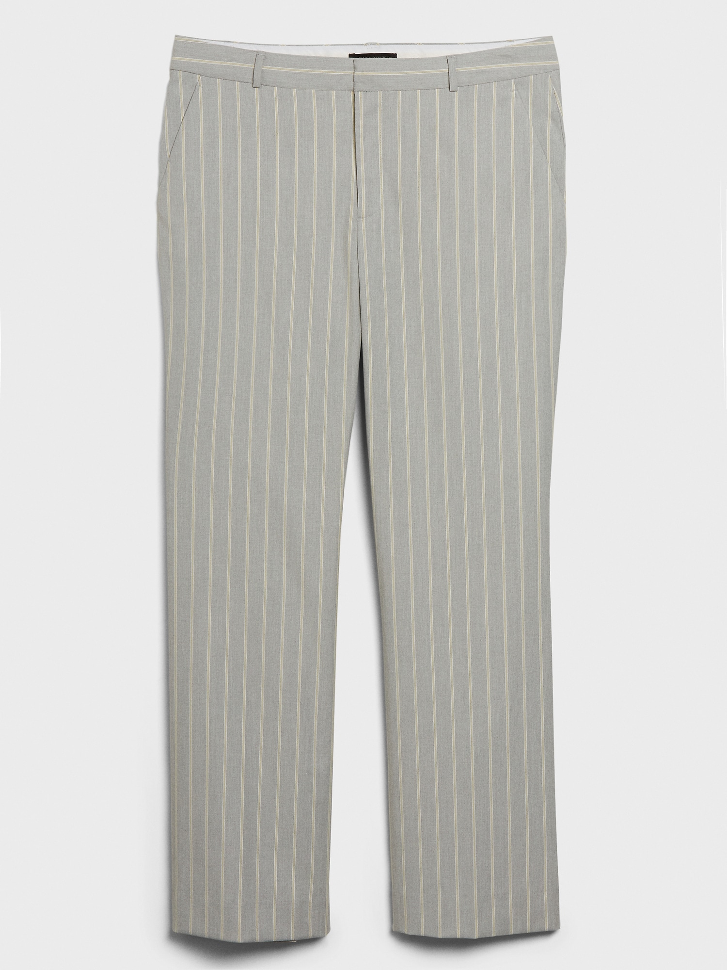 Washable Curvy Logan Striped Tailored Trouser
