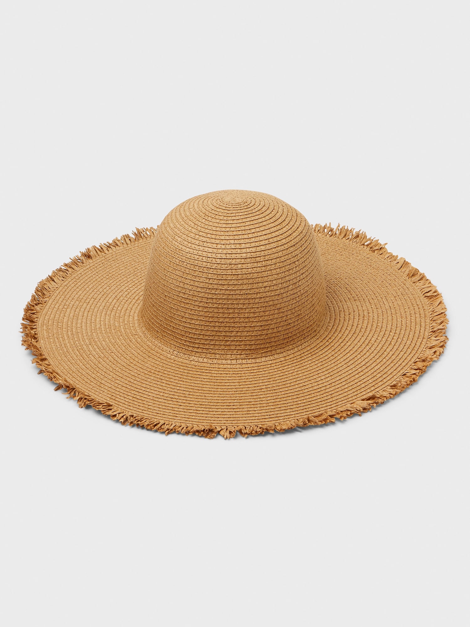 Straw Fringe Beach Hat