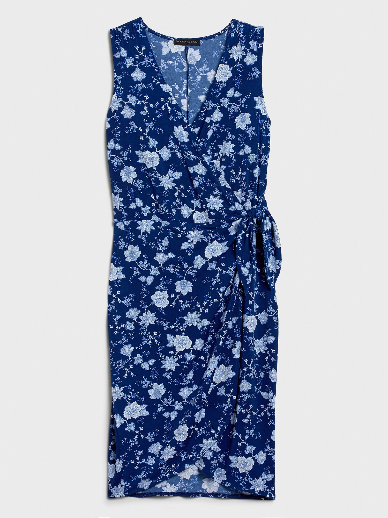 TieKnot Wrap Dress Banana Republic Factory