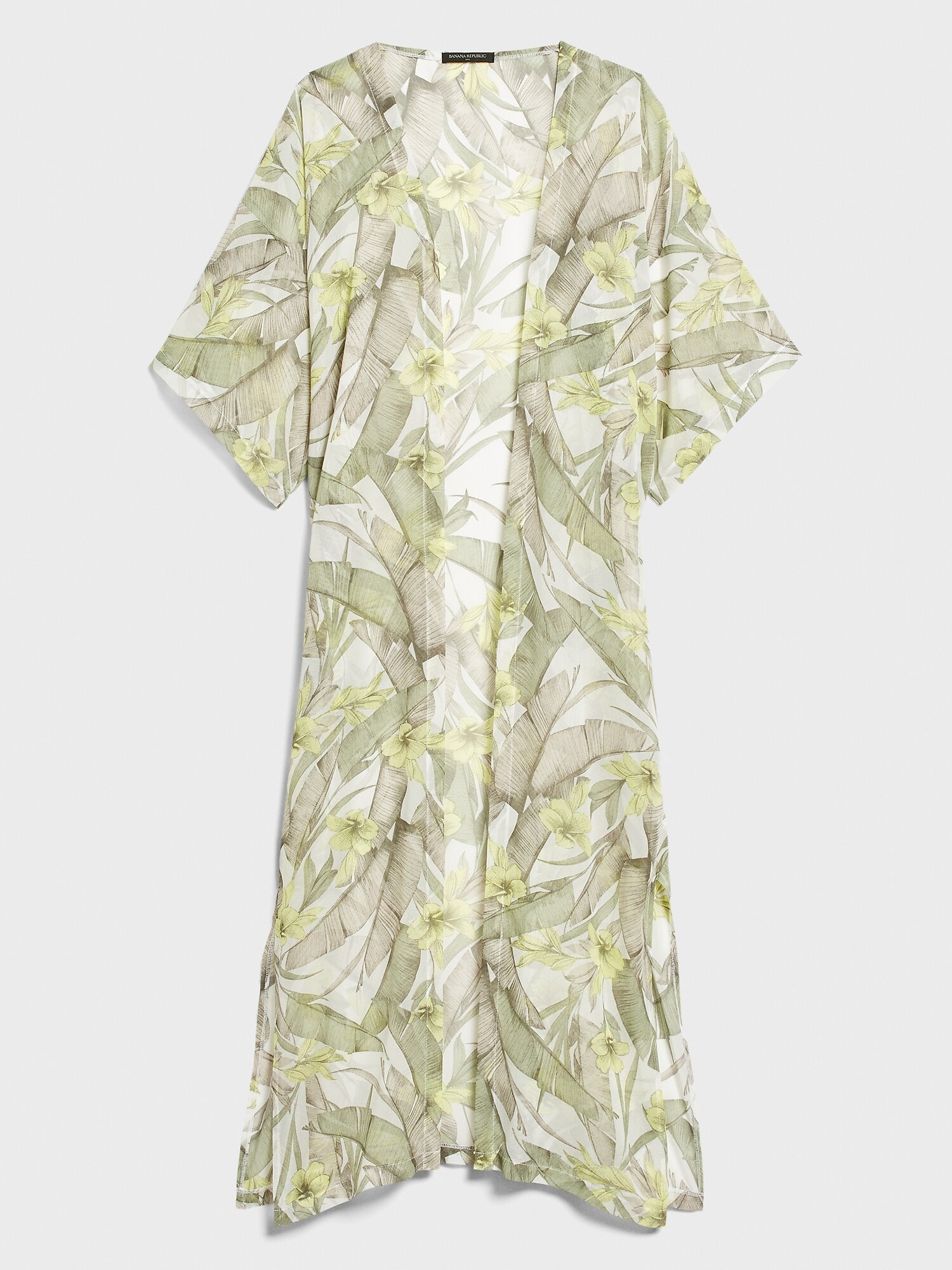 Leaf Print Wrap