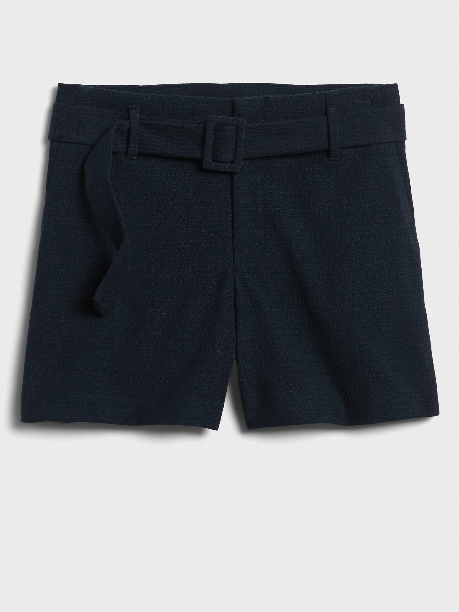 High-Rise Belted Short - 4 inch inseam