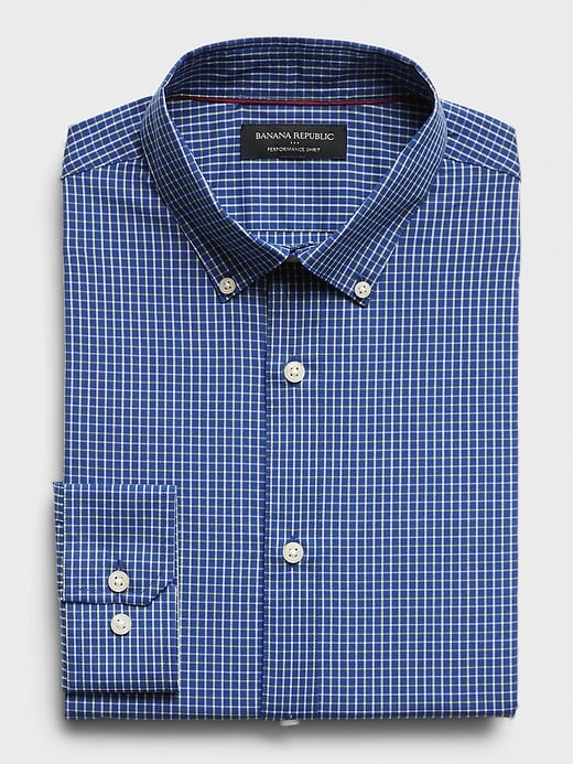 Slim-Fit Tech Stretch Shirt | Banana Republic Factory