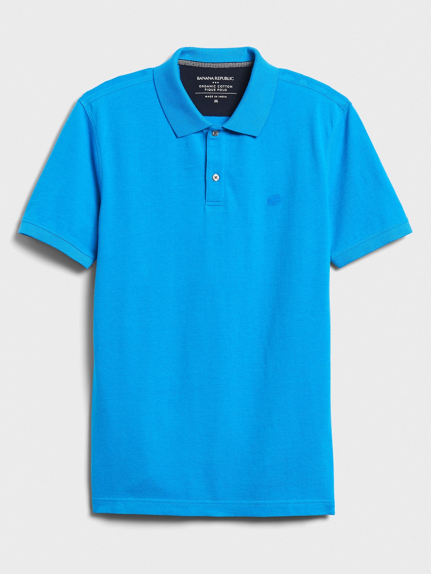 birdseye organic cotton pique polo