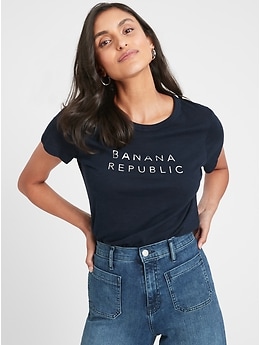 Banana Republic Logo T-Shirt | Banana Republic Factory