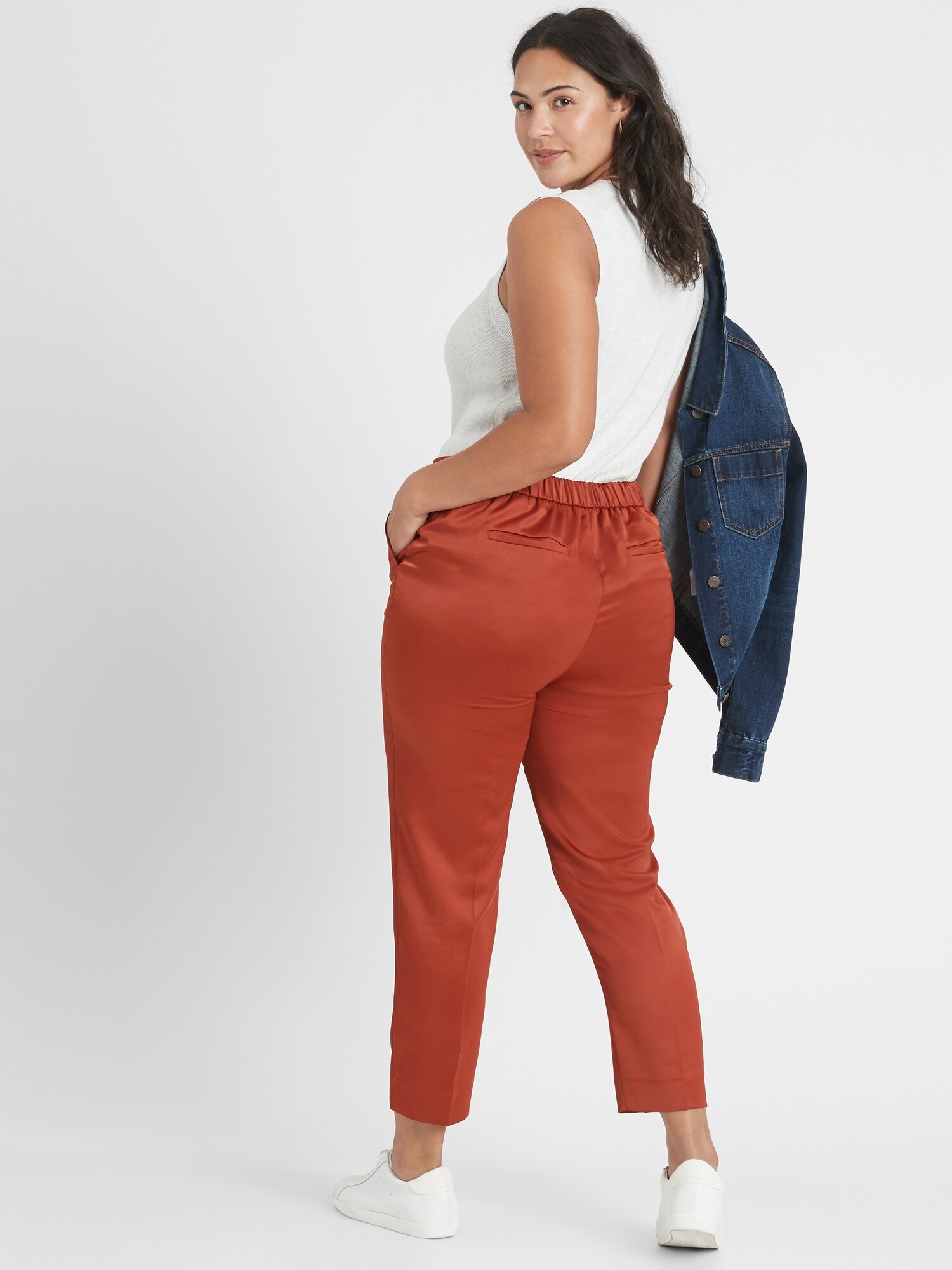 Hayden Pull-On Soft Ankle Pant