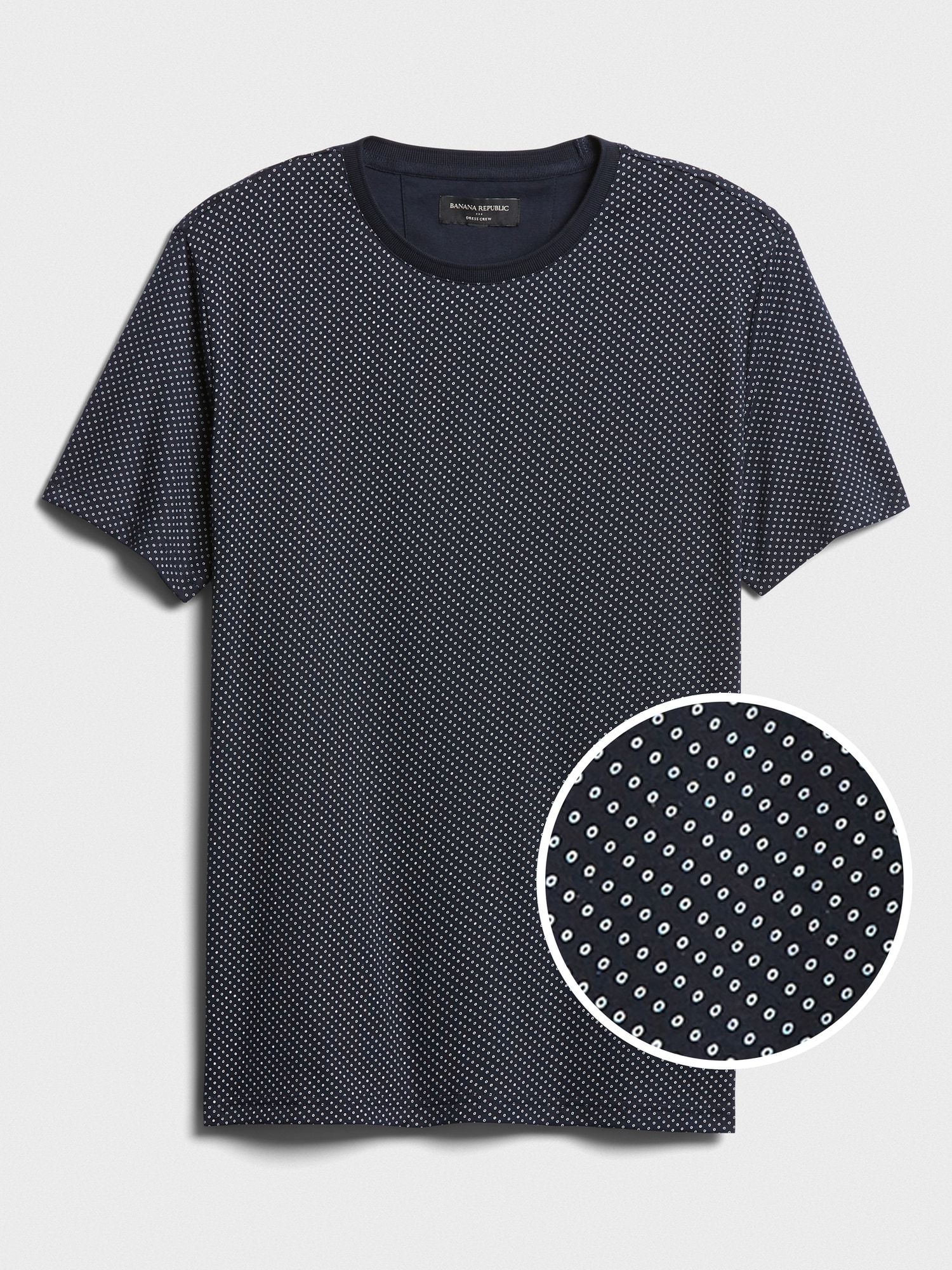 Microprint Dress T-Shirt