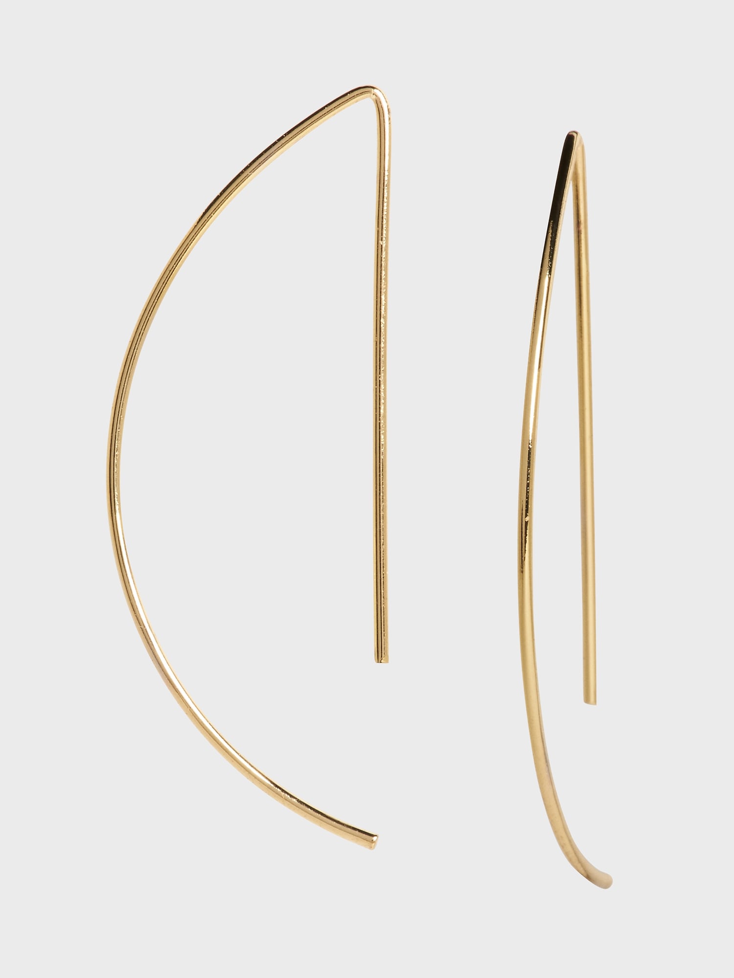 Gold Wire Earrings