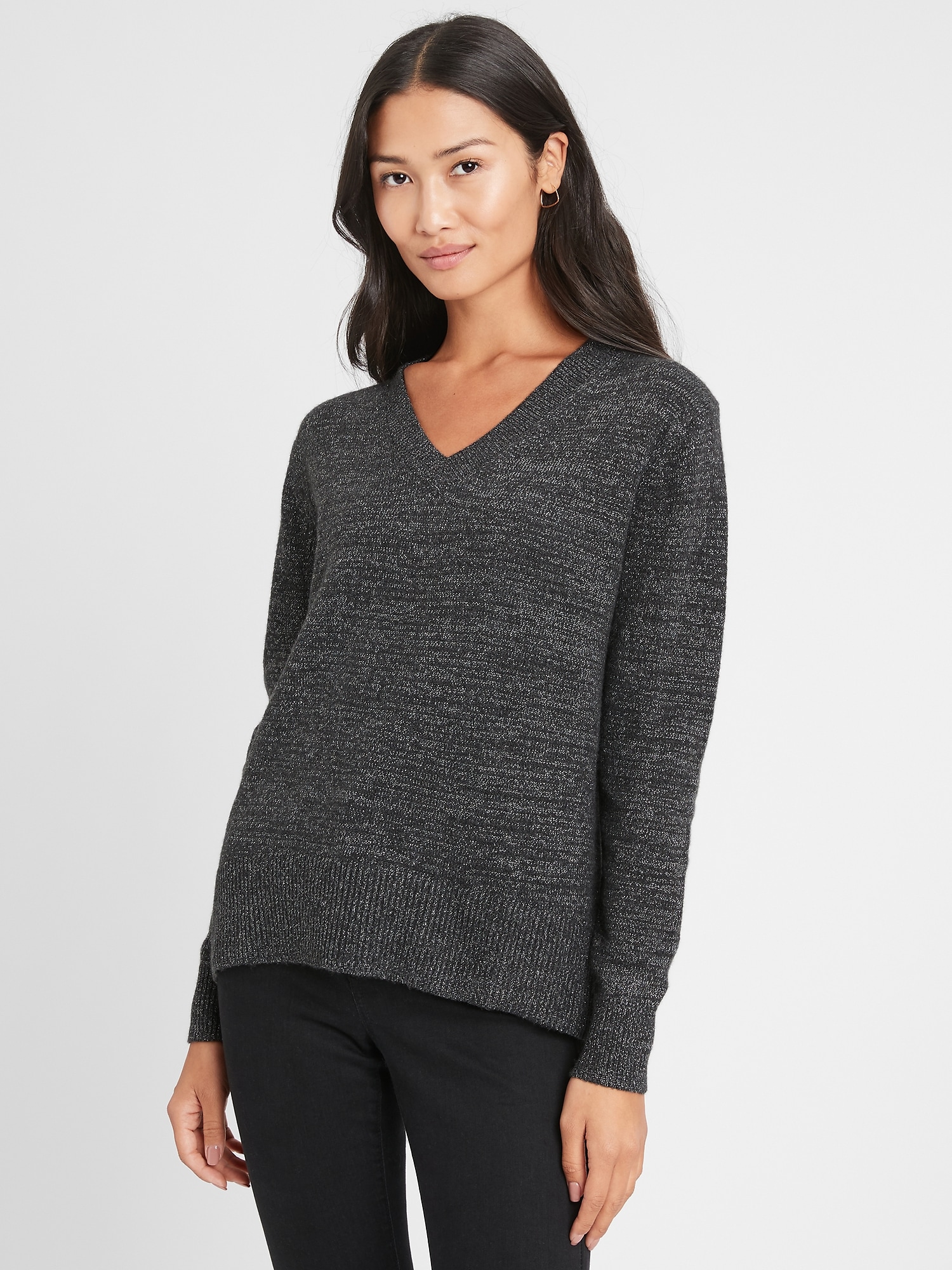 Shine V-Neck Sweater