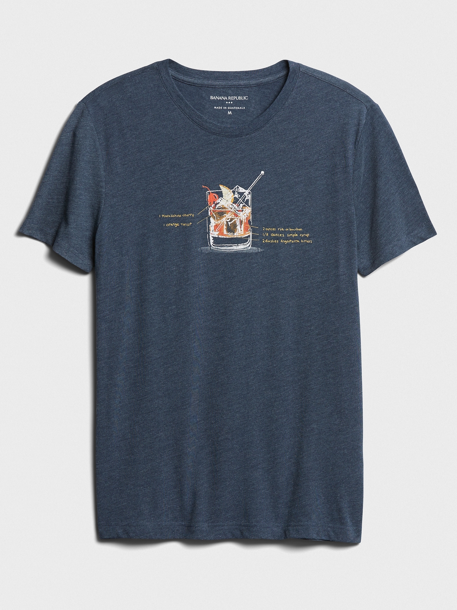 BANANA REPUBLIC　Ｔシャツ【 DEAD STOCK 】 Vintage BANANA REPUBLIC GRAPHIC Tee Shirt, Red Vintage Tee