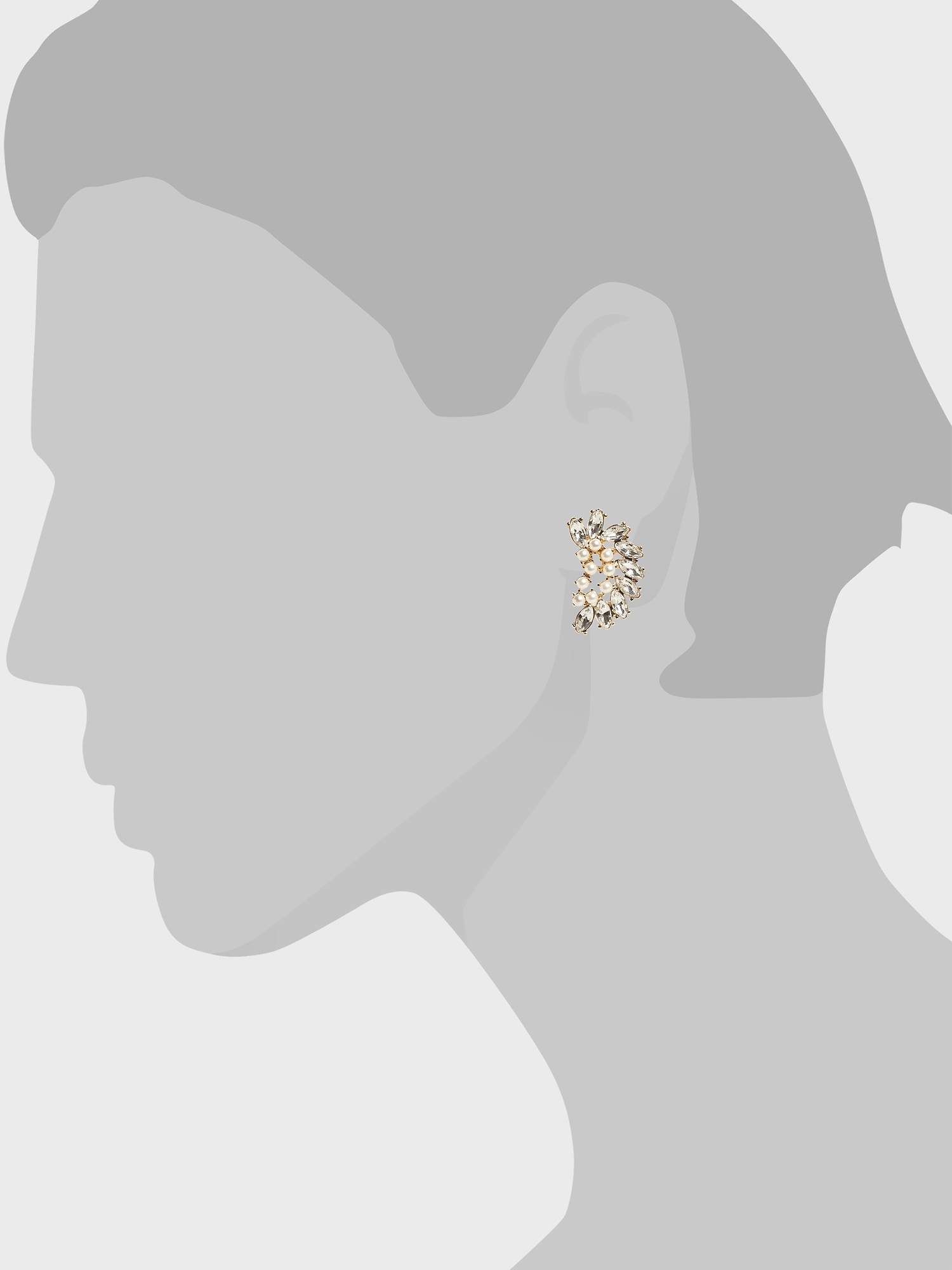 Crescent Sparkle Earrings