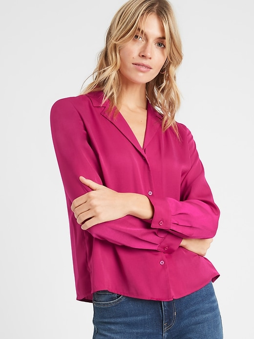 Petite Boxy Shirt | Banana Republic Factory