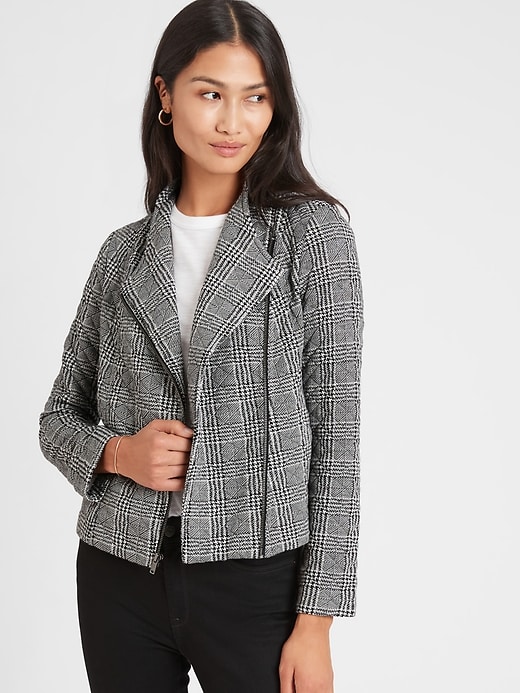 Quilted Moto Jacket | Banana Republic Factory