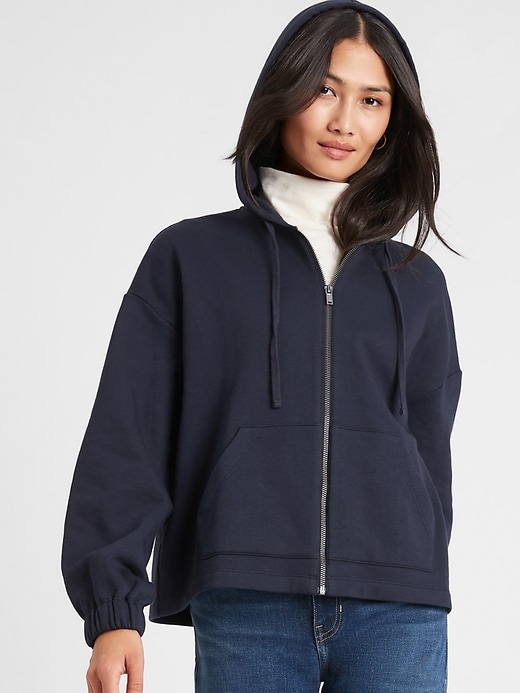 Ribbed Zip Hoodie Banana Republic Sweater Hoodie Banana Republic Quarter  Zip Store